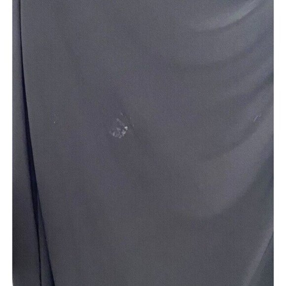 Lauren Ralph Lauren Classic Black Sleeveless Side Ruched Scoop Neck Dress Size 4 - Picture 4 of 7